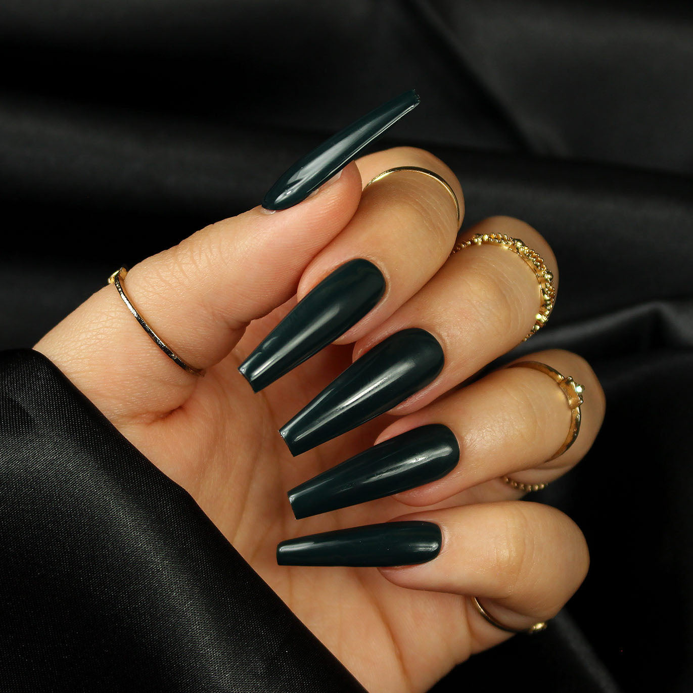 Matte Mint Green Nails| Matte Mint Green Press On Nails| Long Coffin Matte  Nails – Beauty Lux Nails