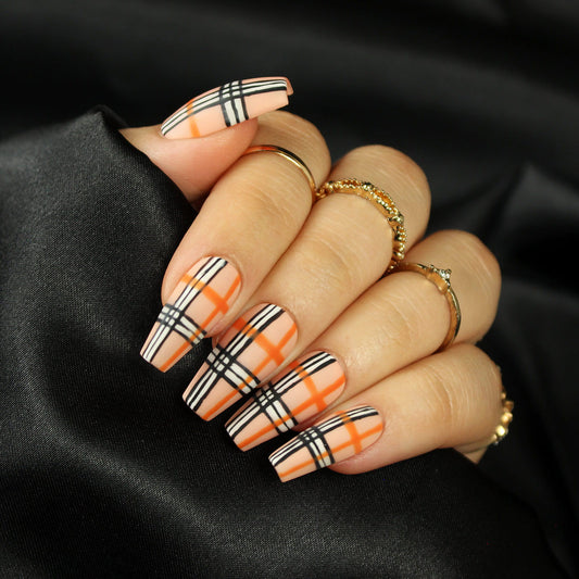 Pumpkin Plaid